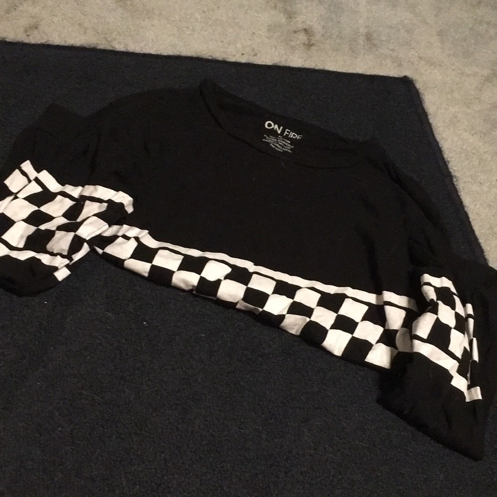 long sleeve crop